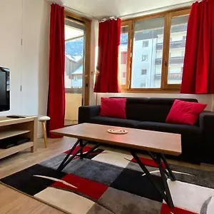 Chamois De Chamonix, Confortable 2 Pièces, Balcon, Parking Gratuit Appartement